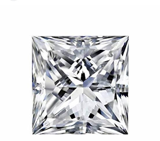 princess cut moissanite